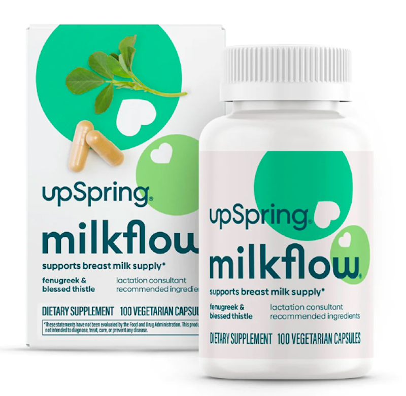 Viên Uống Lợi Sữa Upspring Milkflow Fenugreek And Blessed Thistle 1