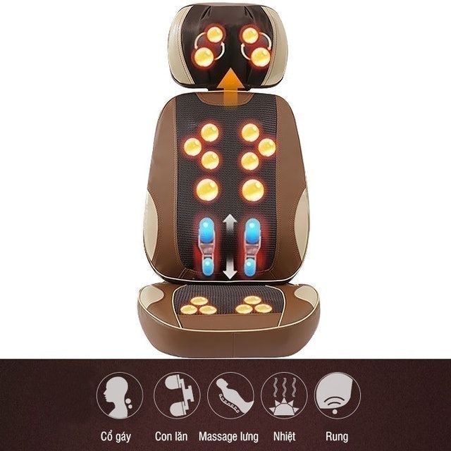 Đệm Massage FUKI JAPAN FK-A80 Thế Hệ Mới 1