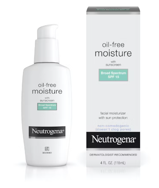 Neutrogena Oil-Free Moisture Broad Spectrum SPF 15 1