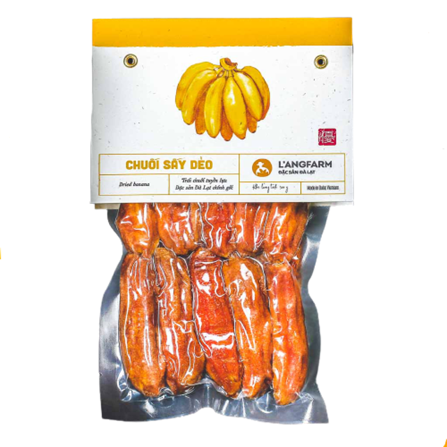 Chuối Sấy Dẻo L'angFarm 1