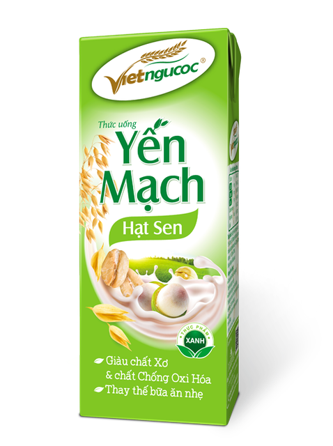 Thức Uống Yến Mạch Hạt Sen 1