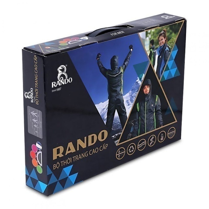 Áo Mưa Bộ Thời Trang Cao Cấp Nam Rando 2