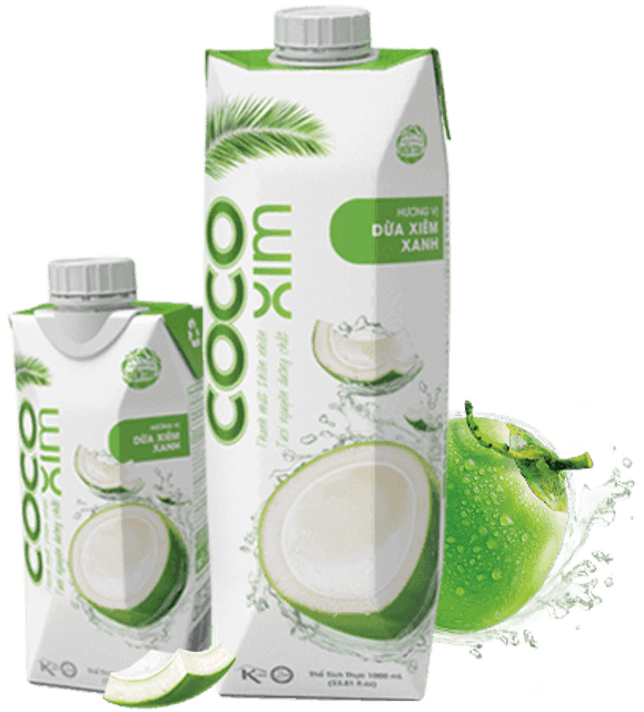 Nước Dừa Xiêm Xanh Cocoxim 1