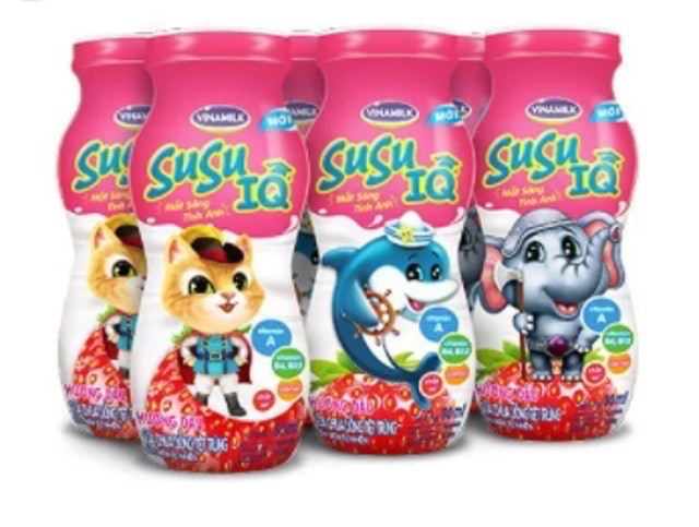 Sữa Chua Uống Susu IQ 2