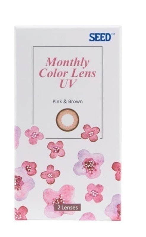 Kính Giãn Tròng Màu Dùng Một Tháng Monthly Color Lens UV 1
