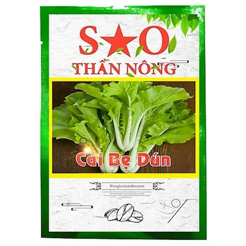 Hạt Giống Cải Bẹ Dún Sao Thần Nông 1