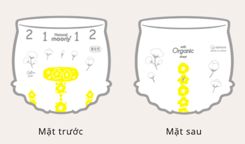 Tã Quần Moony Natural 4