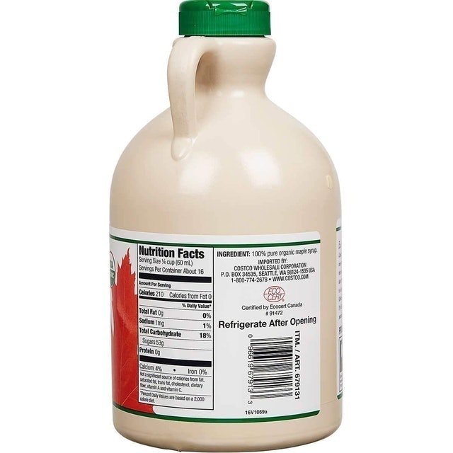 Organic Maple Syrup Kirkland 2