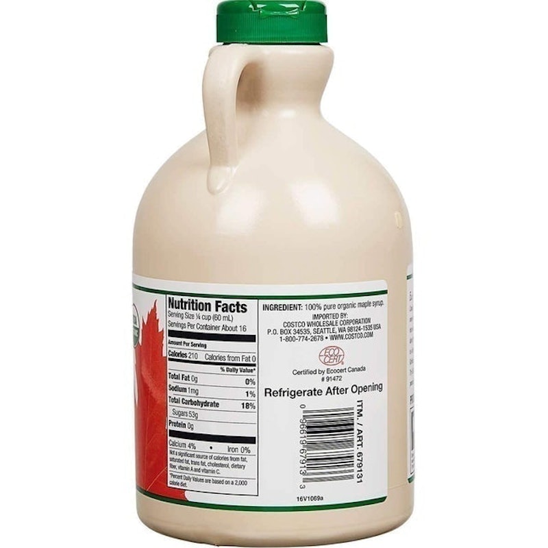 Organic Maple Syrup Kirkland 2