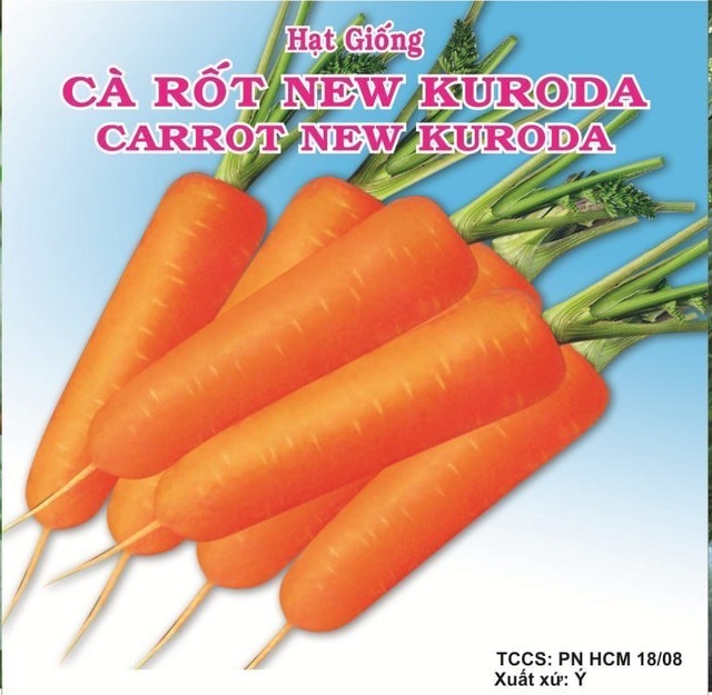 Hạt Giống Cà Rốt New Kuroda Phú Nông 1