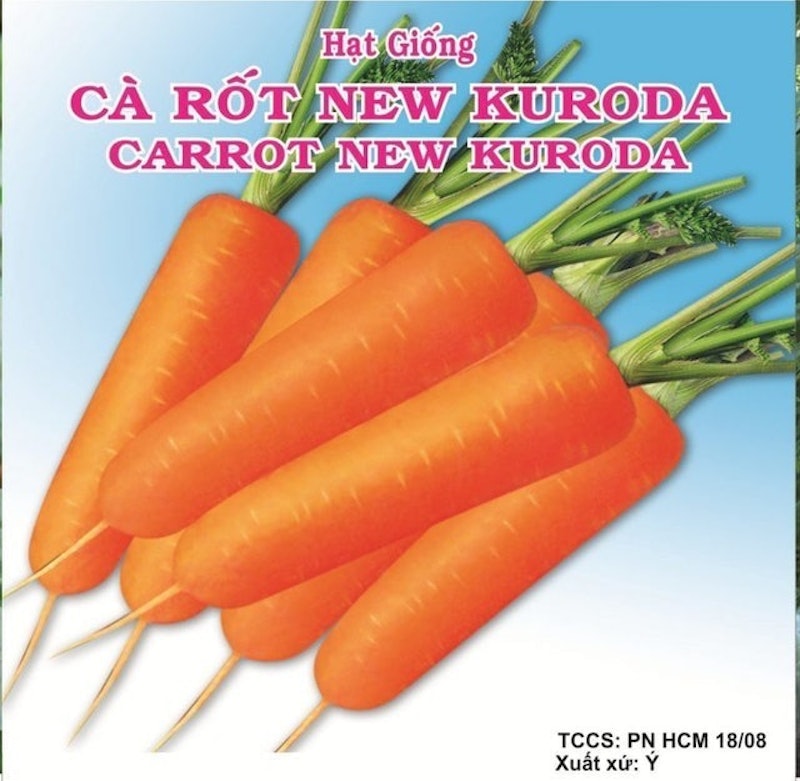 Hạt Giống Cà Rốt New Kuroda Phú Nông 1