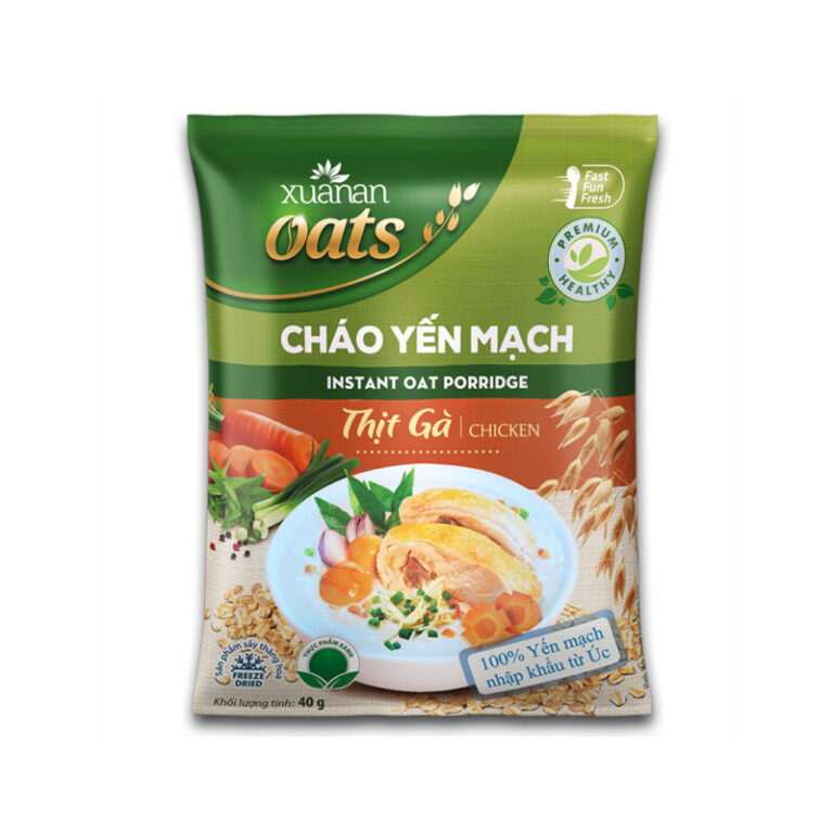 Cháo Yến Mạch Thịt Gà Xuân An 1
