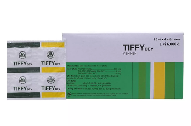 Thuốc Cảm Tiffy Dey 1