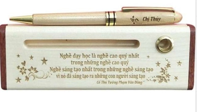 Bút Gỗ Khắc Tên 1
