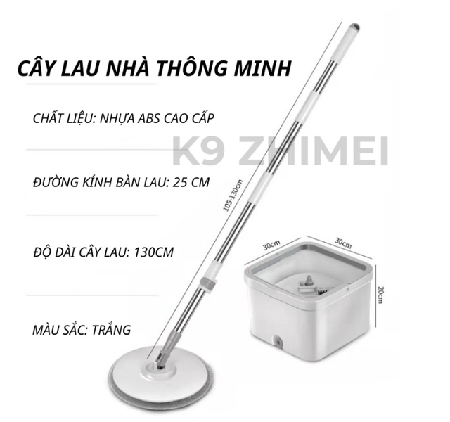 Cây Lau Nhà Thông Minh ZHIMEI 1
