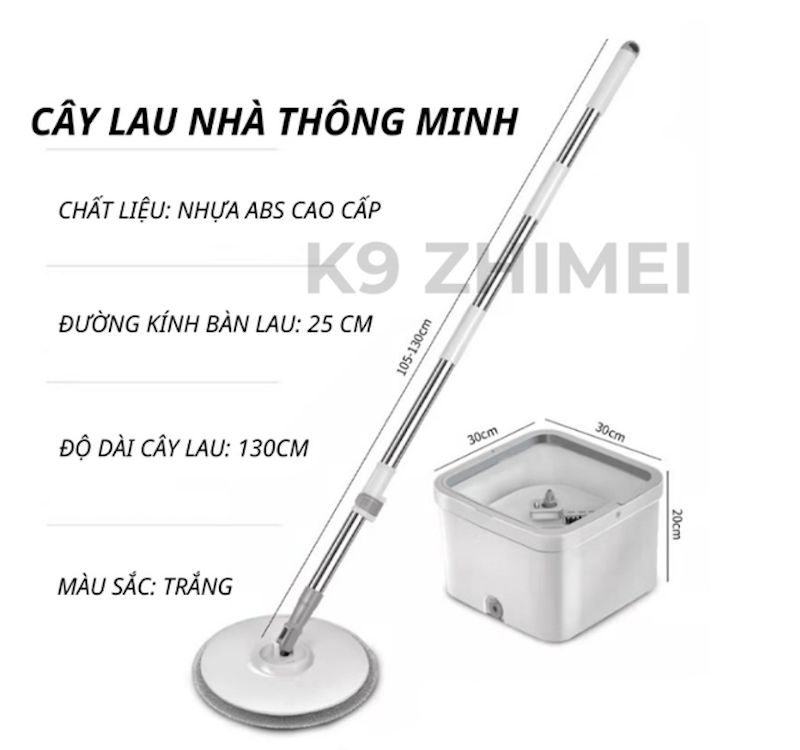 Cây Lau Nhà Thông Minh ZHIMEI 1
