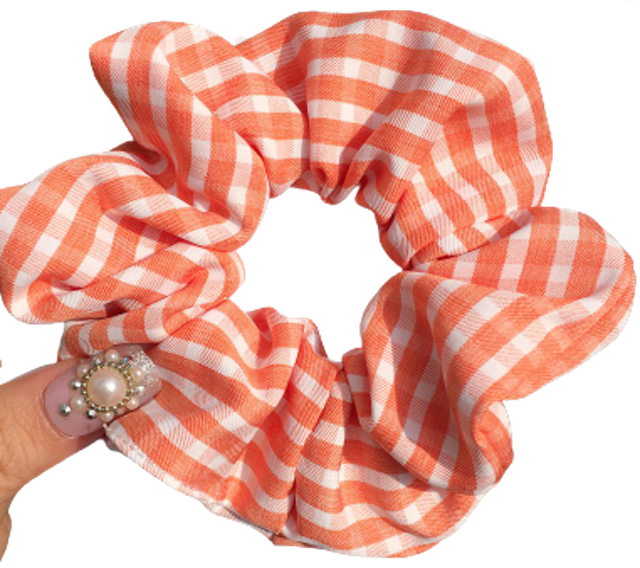 Scrunchies Caro Gingham 3