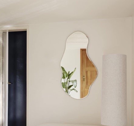 Gương Toàn Thân Hình Hạt Đậu Decor Treo Tường 1