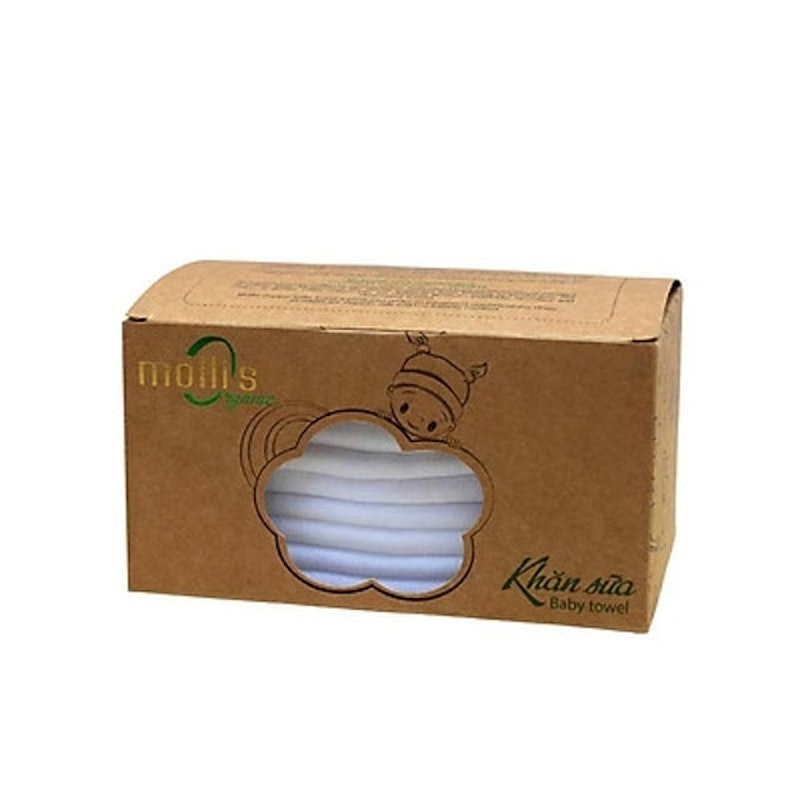 Khăn Sữa Mollis Organic 1