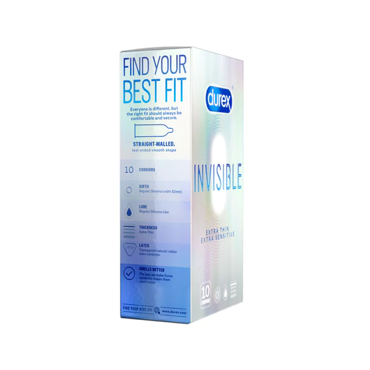 Bao Cao Su Durex Invisible Extra Thin Extra Sensitive 3