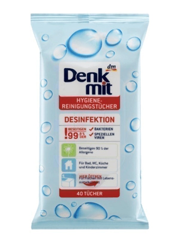 Khăn Giấy Ướt Diệt Khuẩn Denkmit 1