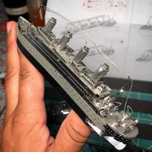 Mô Hình Lắp Ráp 3D Tàu Titanic 2