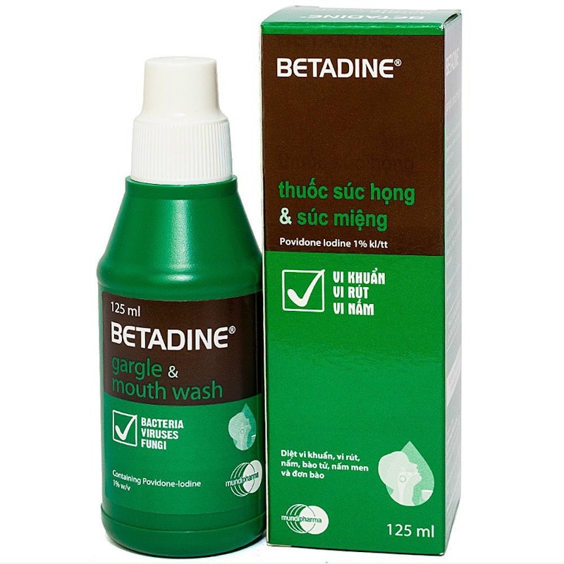 Súc Họng Và Miệng Betadine 1