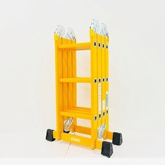 Thang Nhôm Gấp 4 Đoạn Jumbo Ladder