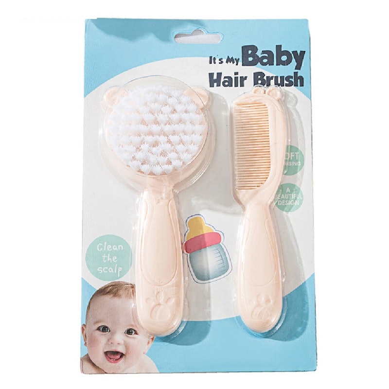Bộ Lược Chải Tóc Mềm Mại Cho Trẻ Sơ Sinh 3