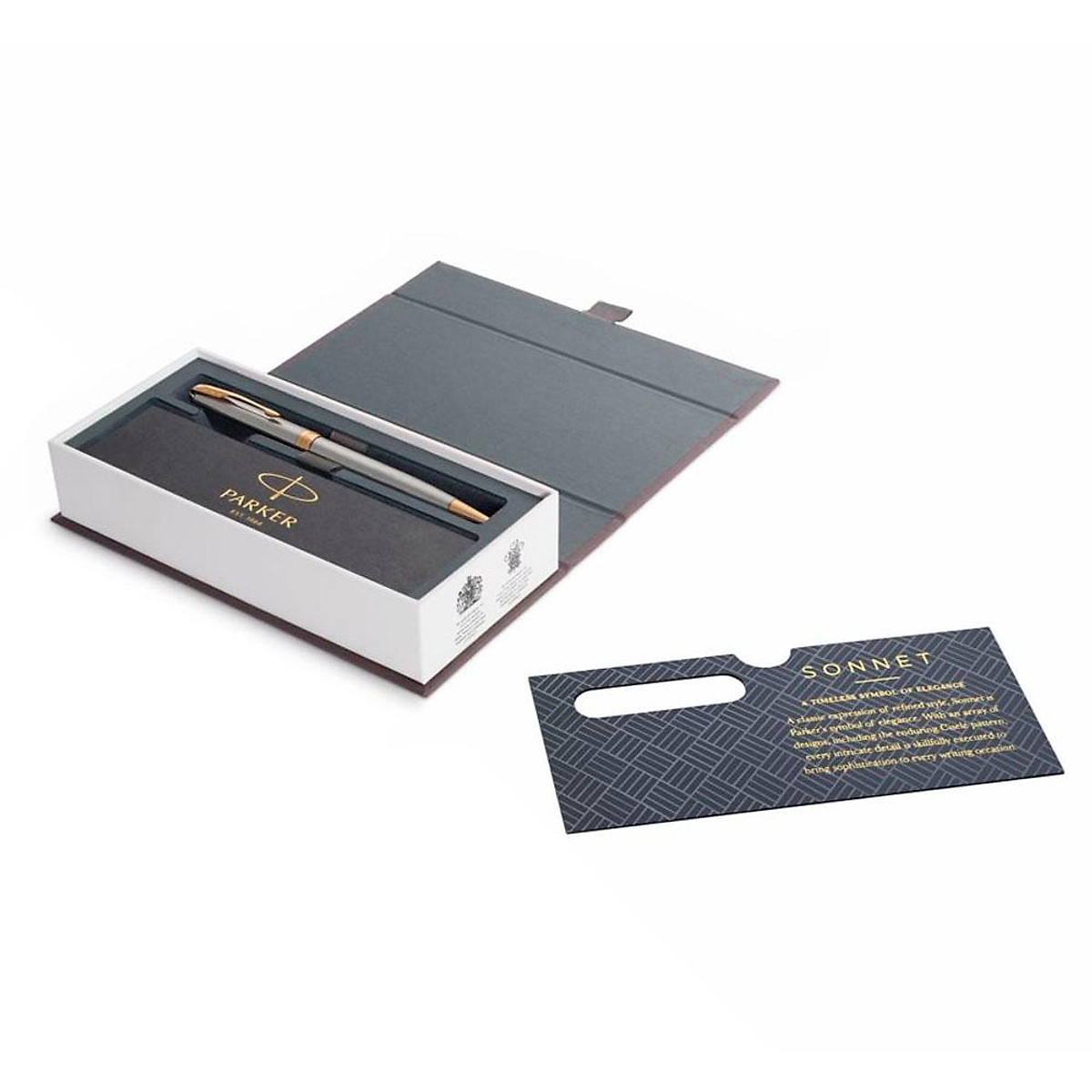 Bút Ký Cao Cấp Parker Sonnet Stainless Steel 2