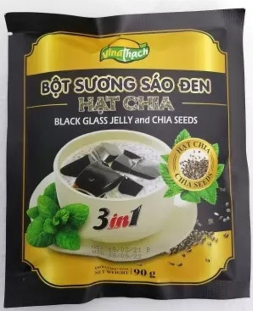 Bột Sương Sáo Đen Hạt Chia Vina Thạch 1