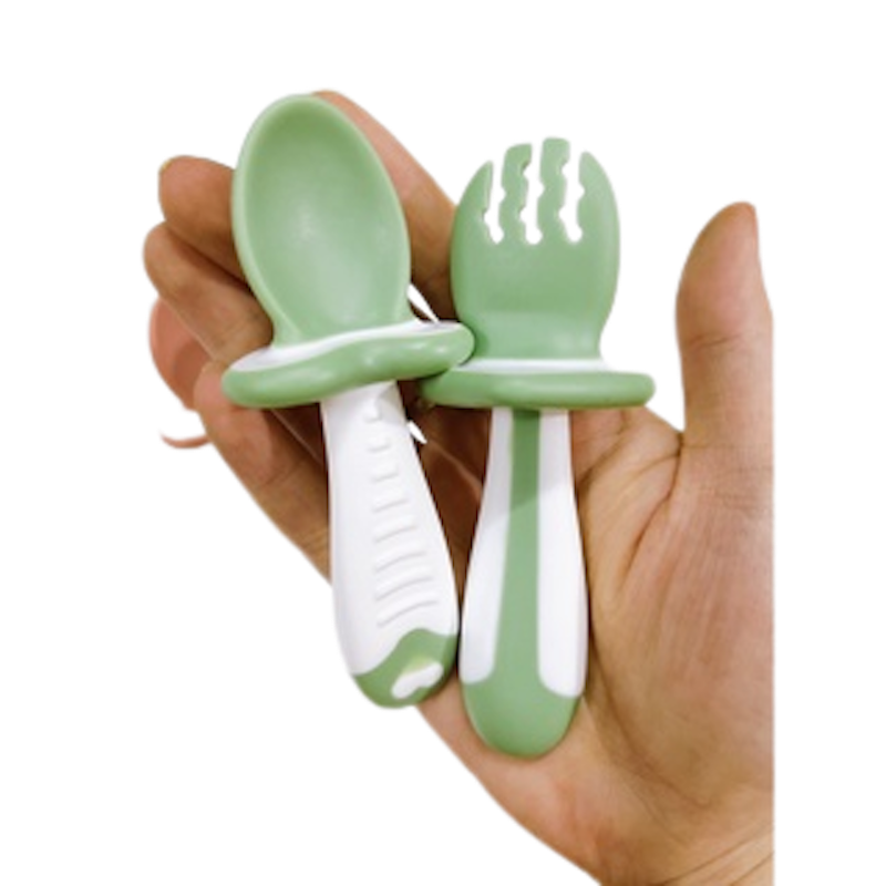 Bộ Thìa Ăn Dặm Có Nút Chặn Chống Hóc 2