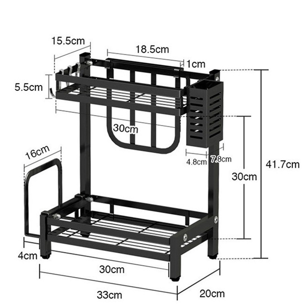 Kệ Inox Để Gia Vị Đa Năng 4