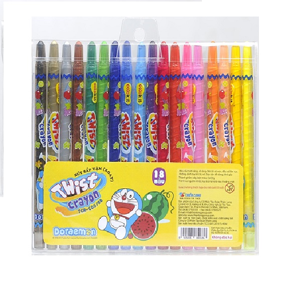 Màu Sáp Vặn Doraemon Colorkit 2