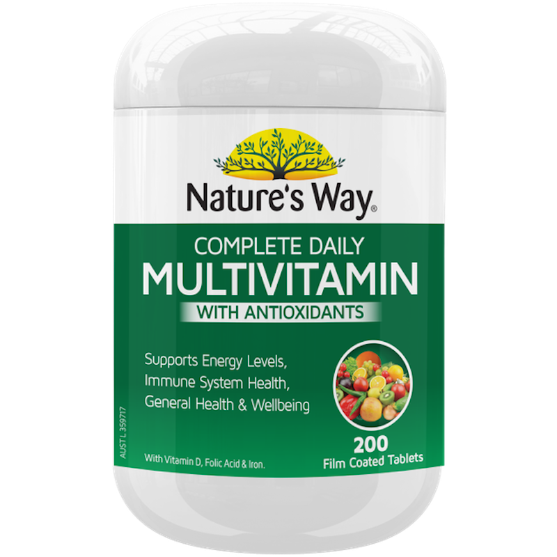 Vitamin Tổng Hợp Rau Củ Nature’s Way Multivitamin 1