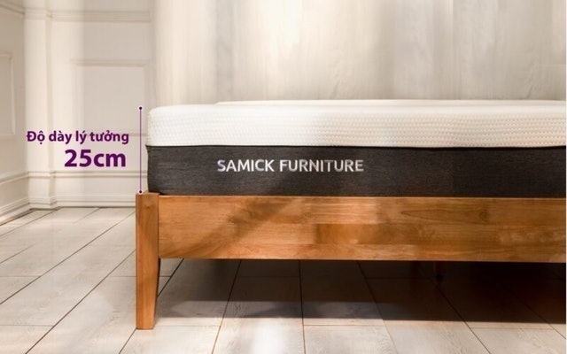 Nệm Cao su Memory Foam Cao Cấp Hàn Quốc Samick Cosy 2