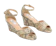 PIXIE Sandal Đế Xuồng Giả Da Trăn 1