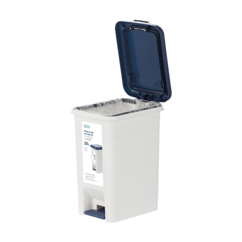 Thùng Rác Đạp Chữ Nhật Hiro 2