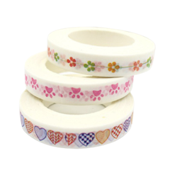 Washi Tape Trang Trí Sổ Chia Dòng 8mm