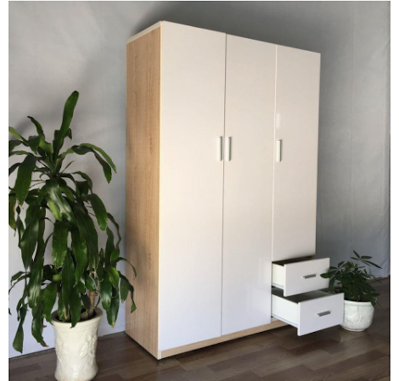 Tủ Nhựa 3 Cánh 2 Ngăn Kéo 1