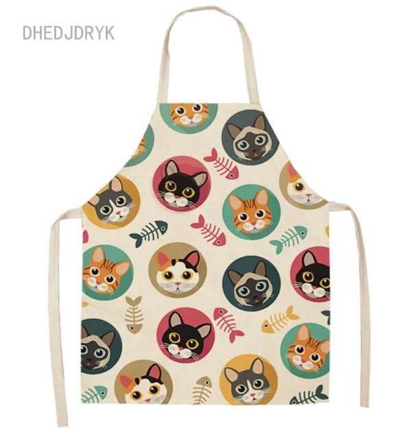 Tạp Dề Vải Lanh Cotton 2