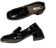 OEM Giày Loafer Da Bóng Cao Gót 1