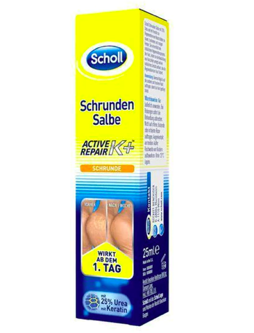 Kem Trị Nứt Gót Chân Scholl Schrundensalbe Salbe Active Repair K+ 3