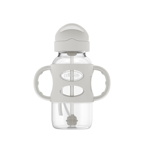 Bình Tập Uống Nước Dr. Brown's Tay Cầm Silicone 4
