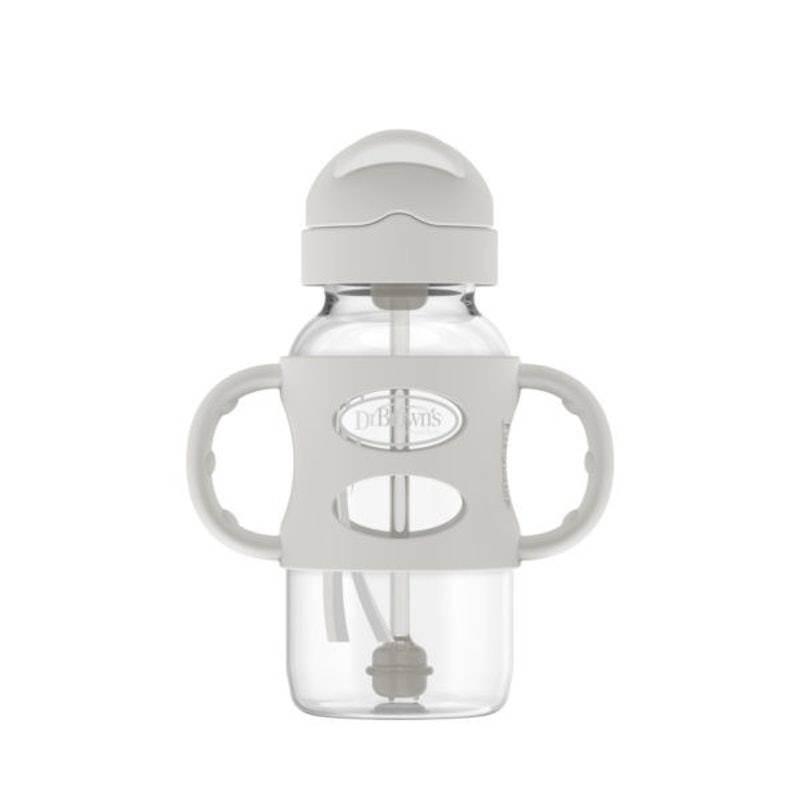 Bình Tập Uống Nước Dr. Brown's Tay Cầm Silicone 4
