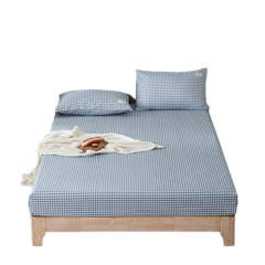 Bộ Ga Gối Cotton Tici Kẻ Caro LIDACO