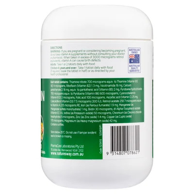 Nature’s Way Complete Daily Multivitamin 2