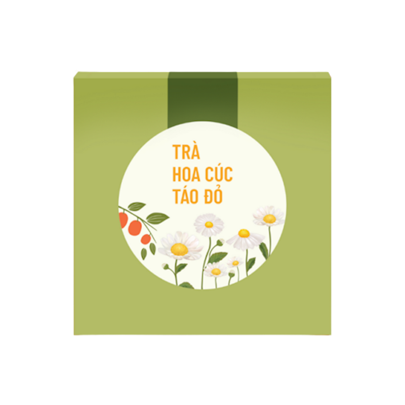 Trà Hoa Cúc Táo Đỏ Cỏ Mềm 2