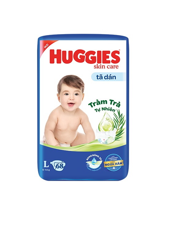 Tã Dán Huggies Skincare Super Jumbo 4