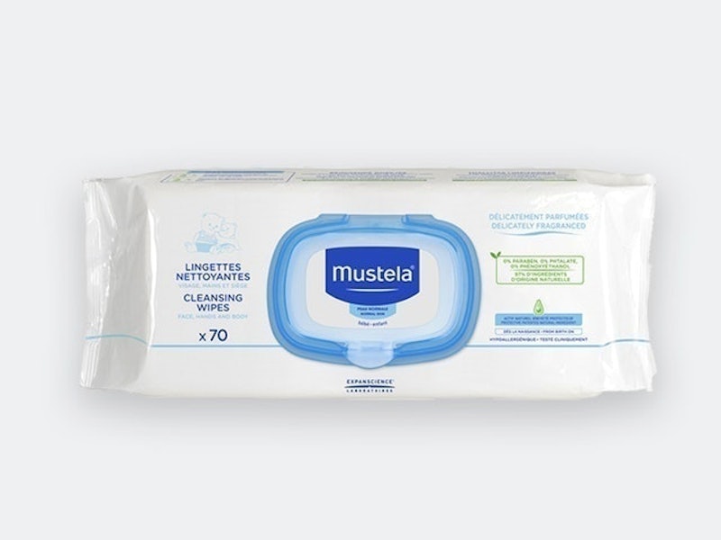 Khăn Giấy Ướt Trẻ Em Mustela Dermo Soothing Wipes 1
